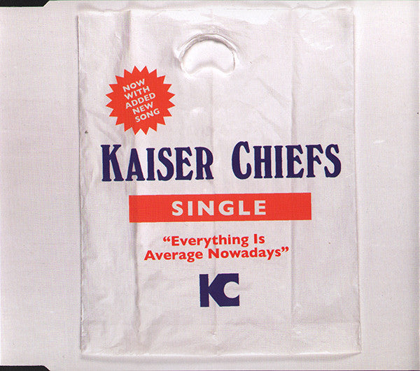 Kaiser Chiefs : Everything Is Average Nowadays (CD, Single)