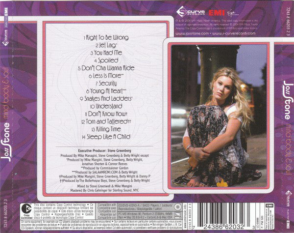 Joss Stone : Mind Body & Soul (CD, Album, Copy Prot.)