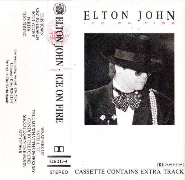 Elton John : Ice On Fire (Cass, Album)