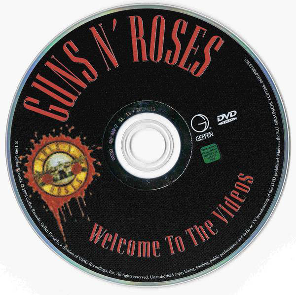 Guns N' Roses : Welcome To The Videos (DVD-V, Copy Prot., RE, PAL)