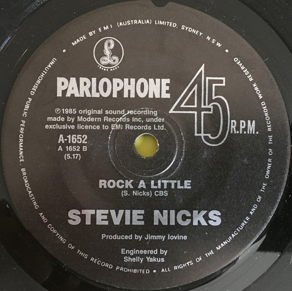 Stevie Nicks : I Can't Wait (7")