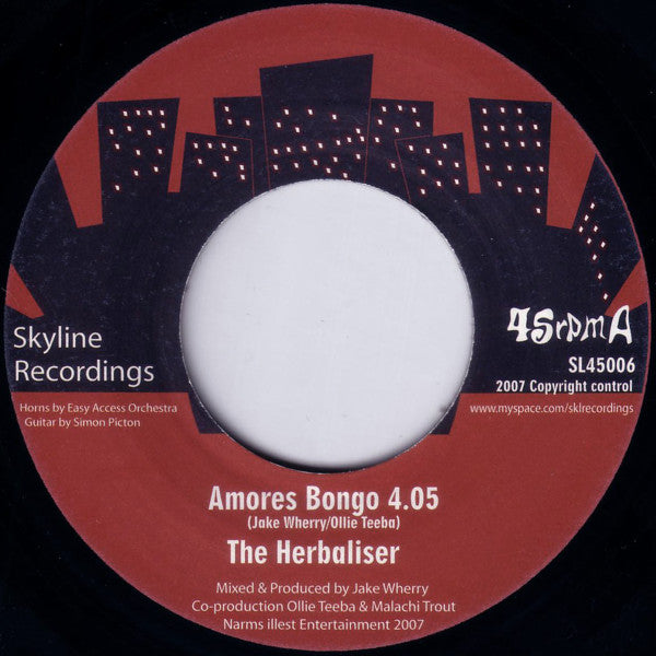 The Herbaliser : Amores Bongo / Bongo Boom (7")