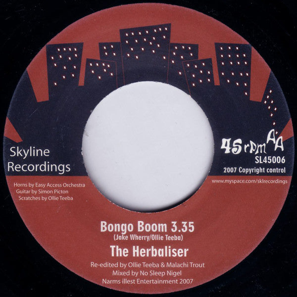 The Herbaliser : Amores Bongo / Bongo Boom (7")