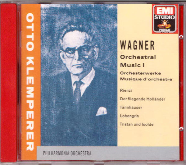 Wagner*, Philharmonia Orchestra, Otto Klemperer : Orchestral Music I (CD, Comp, RM)