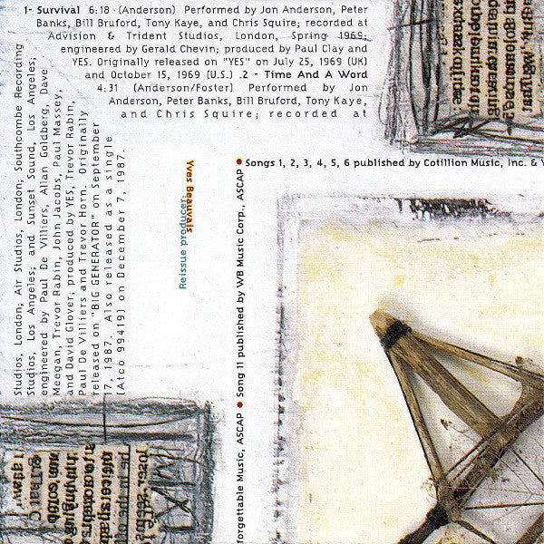 Yes : Highlights: The Very Best Of Yes (CD, Comp, RM)