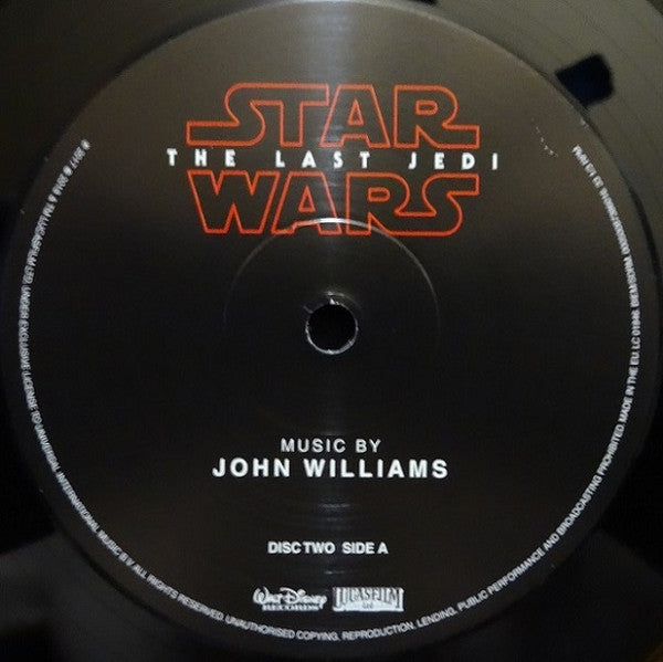 John Williams (4) : Star Wars: The Last Jedi (Original Motion Picture Soundtrack) (2xLP, Album)