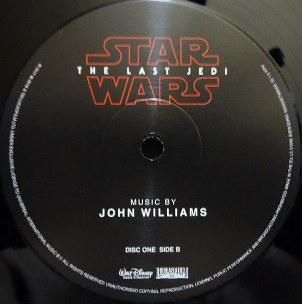 John Williams (4) : Star Wars: The Last Jedi (Original Motion Picture Soundtrack) (2xLP, Album)