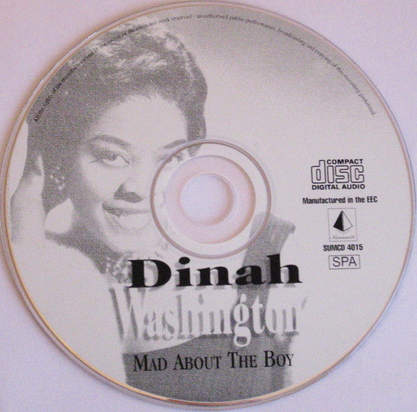 Dinah Washington : Mad About The Boy (CD, Comp)