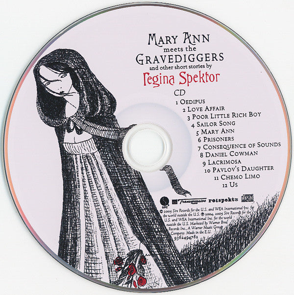 Regina Spektor : Mary Ann Meets The Gravediggers And Other Short Stories (CD, Comp + DVD-V, PAL)