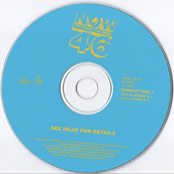 Various : Now That's What I Call Music! 46 (2xCD, Comp)