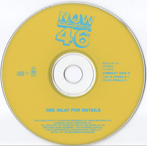 Various : Now That's What I Call Music! 46 (2xCD, Comp)
