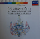 Tchaikovsky*, Grieg*, Clifford Curzon : Piano Concertos (CD, Comp)