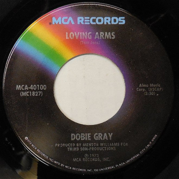 Dobie Gray : Loving Arms (7", Single, Pin)