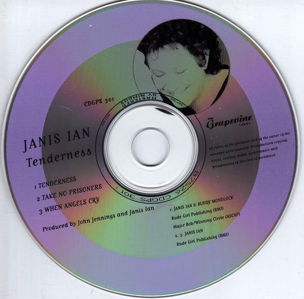 Janis Ian : Tenderness (CD, Single)