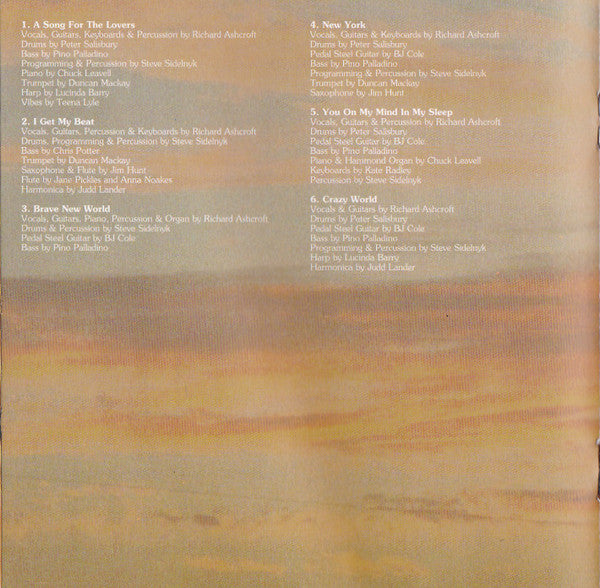 Richard Ashcroft : Alone With Everybody (CD, Album)