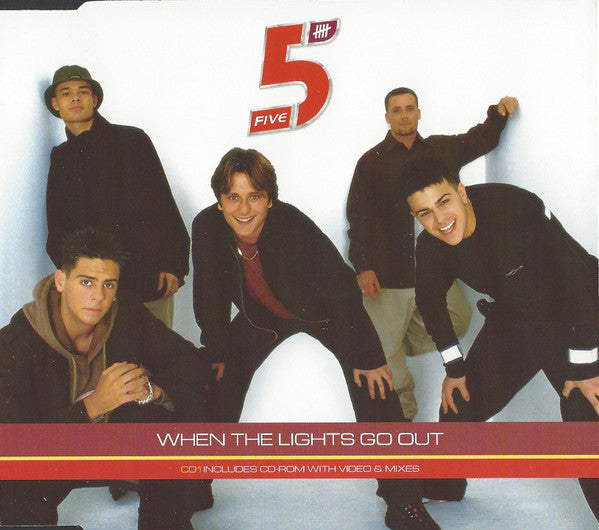 Five : When The Lights Go Out (CD, Single, Enh, CD1)