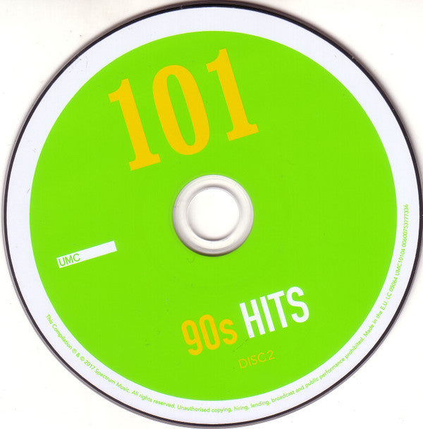 Various : 101 90s Hits (5xCD, Comp)