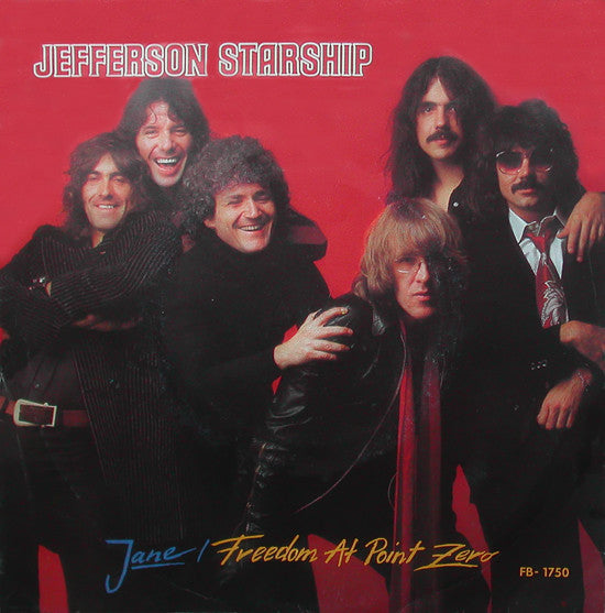 Jefferson Starship : Jane / Freedom At Point Zero (7", Single)