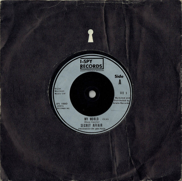 Secret Affair : My World (7", Single, Inj)