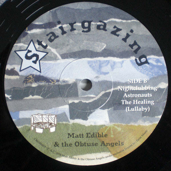 Matt Edible & The Obtuse Angels : Stairgazing (LP, Album)