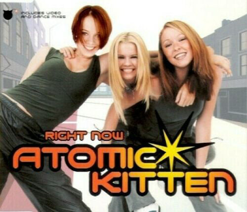 Atomic Kitten : Right Now (CD, Single, Enh)