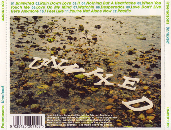 Freemasons : Unmixed (CD, Album, Enh)