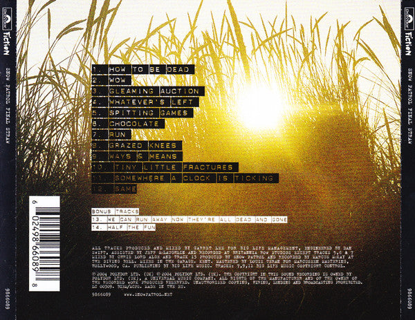 Snow Patrol : Final Straw (CD, Album, RE, S/Edition, Son)