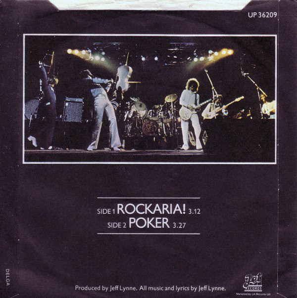 Electric Light Orchestra : Rockaria! (7", Single, Pus)