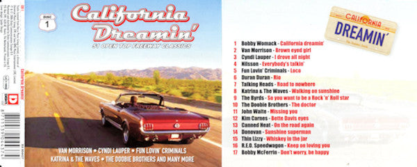 Various : California Dreamin' (3xCD, Comp, Box)