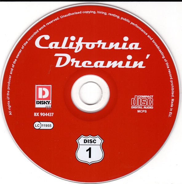 Various : California Dreamin' (3xCD, Comp, Box)