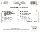 James Brown : Live In Concert (CD, Comp)