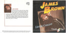 James Brown : Live In Concert (CD, Comp)