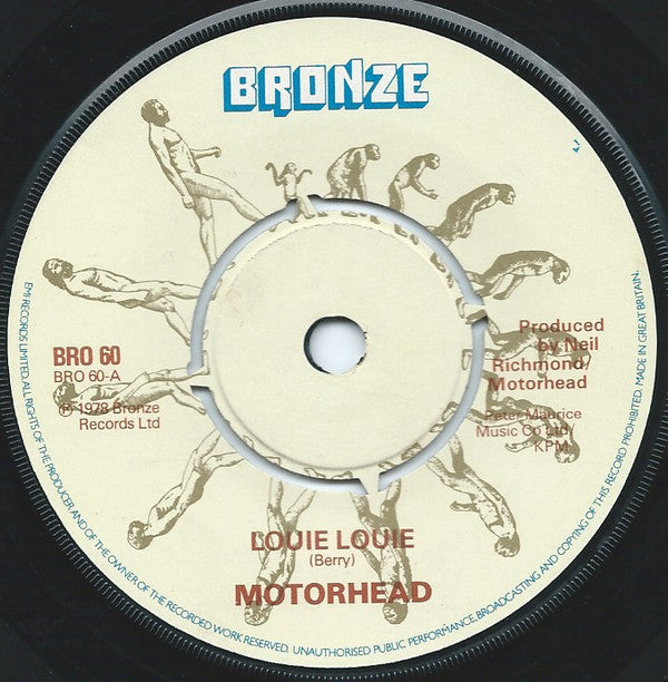 Motörhead : Louie Louie (7", Single)