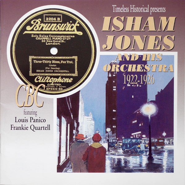 Isham Jones And His Orchestra* : Isham Jones And His Orchestra 1922-1926 (CD, Comp)