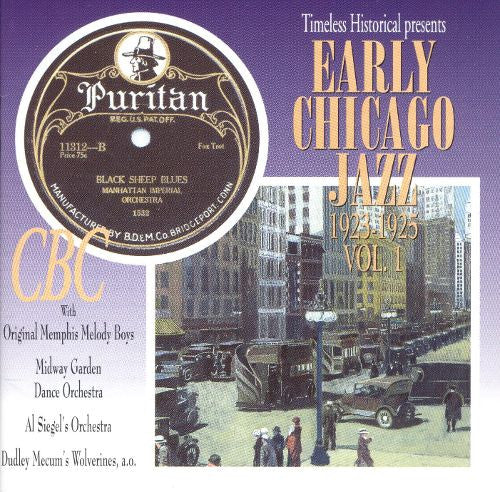 Various : Early Chicago Jazz Vol. 1 (1923–1925)    (CD, Comp)