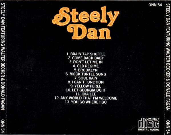 Steely Dan Featuring Walter Becker & Donald Fagen : Steely Dan (CD, Comp, Unofficial)