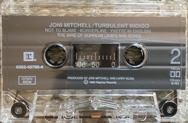 Joni Mitchell : Turbulent Indigo (Cass, Album)