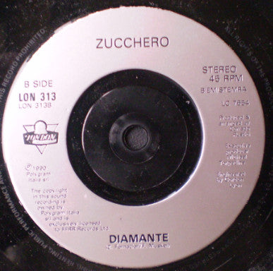 Zucchero With Randy Crawford : Diamante (7", Single)