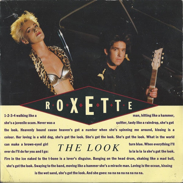 Roxette : The Look (7", Single, Pap)