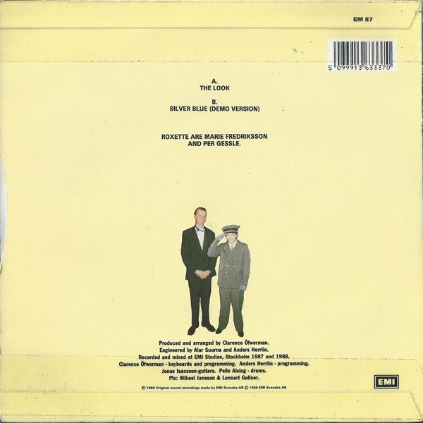 Roxette : The Look (7", Single, Pap)