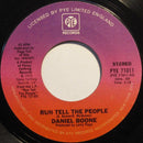 Daniel Boone : Run Tell The People (7", Single)