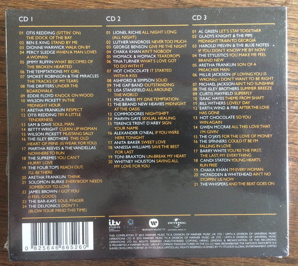Various : The Nation's Favourite Soul (3xCDr, Comp, Promo)