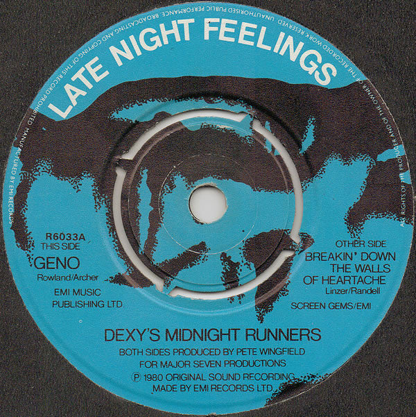Dexy's Midnight Runners* : Geno (7", Single)