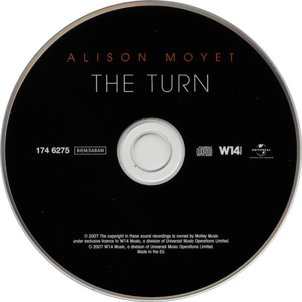 Alison Moyet : The Turn (CD, Album, S/Edition, Sup)