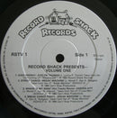 Various : Record Shack Presents Volume One (2xLP, Comp, Mixed)
