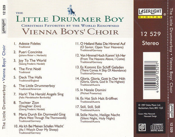 Die Wiener Sängerknaben : The Little Drummer Boy (CD, Album, RE)