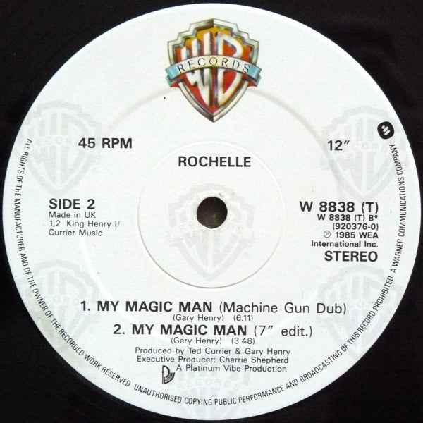 Rochelle : My Magic Man (12", PRS)