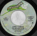 Carly Simon : You Belong To Me (7", Styrene, PRC)