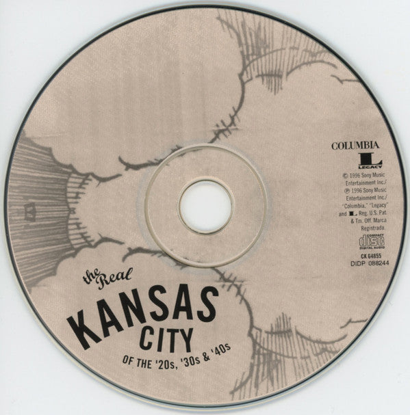 Various : The Real Kansas City Of The '20s, '30s & '40s (CD, Comp, Mono)