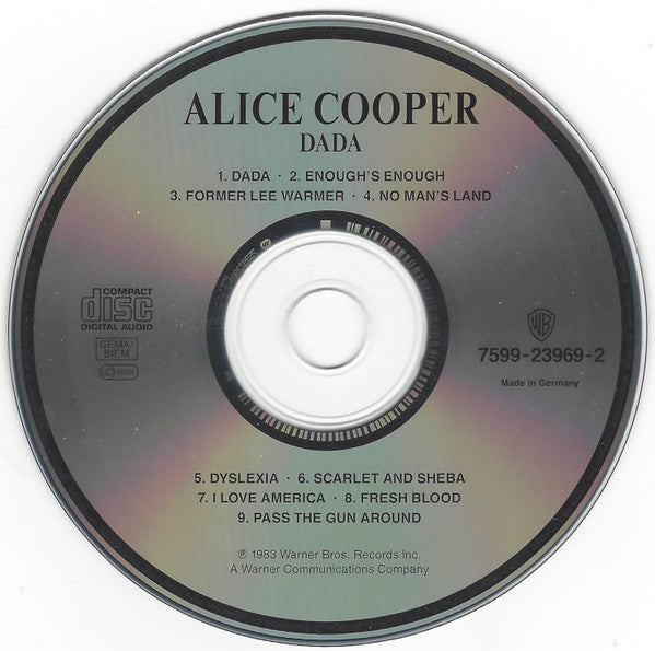 Alice Cooper (2) : DaDa (CD, Album, RE)